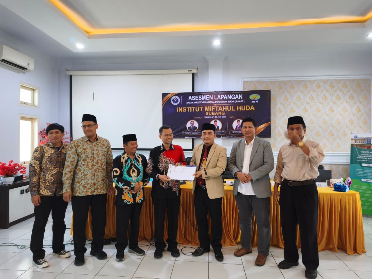 Asesmen Lapangan BAN-PT Menjadi Momentum Penguatan Mutu Institut Miftahul Huda Subang